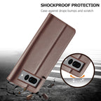 LC.IMEEKE Calf Texture Horizontal Flip Leather Case – Card Slot, Flip, Leather, For Google Pixel 7, For Google Pixel 7 Pro, For Xiaomi Redmi A1