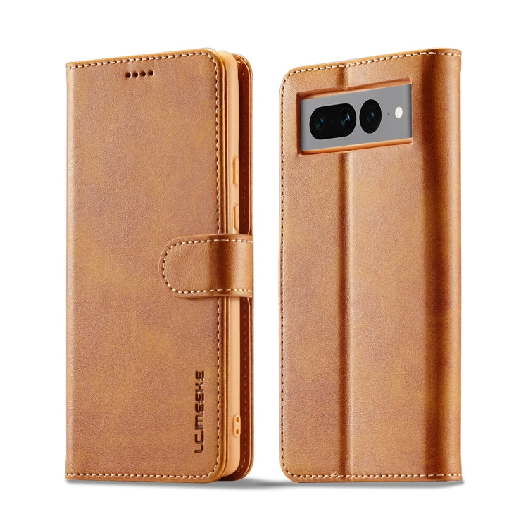 LC.IMEEKE Calf Texture Horizontal Flip Leather Case – Card Slot, Flip, Leather, For Google Pixel 7, For Google Pixel 7 Pro, For Xiaomi Redmi A1 For Google Pixel 7 Pro Yellow