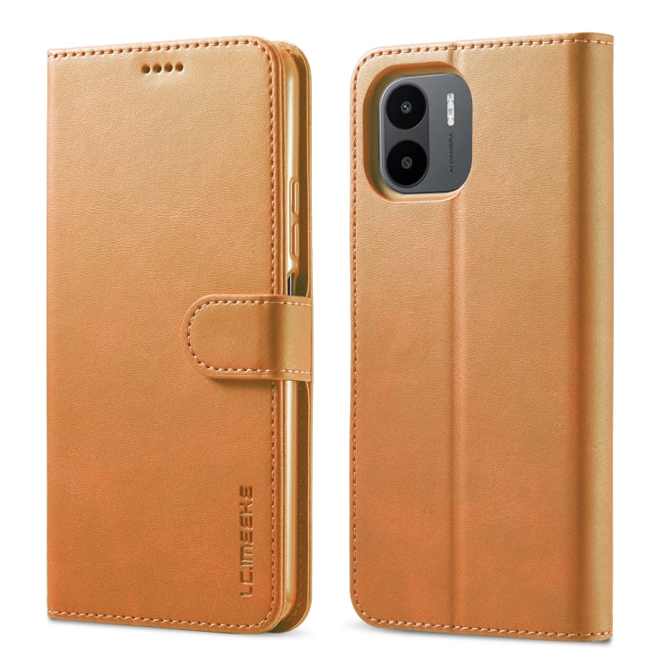 LC.IMEEKE Calf Texture Horizontal Flip Leather Case – Card Slot, Flip, Leather, For Google Pixel 7, For Google Pixel 7 Pro, For Xiaomi Redmi A1 For Xiaomi Redmi A1 Yellow