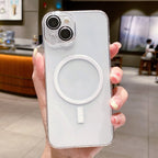 MagSafe PC Transparent Phone Case with Dust Net, For iPhone 14, For iPhone 14 Plus, For iPhone 14 Pro, For iPhone 14 Pro Max, For iPhone 13, For iPhone 13 Pro, For iPhone 13 Pro Max, For iPhone 12, For iPhone 12 Pro, For iPhone 12 Pro Max, For iPhone 1... For iPhone 14