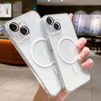 MagSafe PC Transparent Phone Case with Dust Net, For iPhone 14, For iPhone 14 Plus, For iPhone 14 Pro, For iPhone 14 Pro Max, For iPhone 13, For iPhone 13 Pro, For iPhone 13 Pro Max, For iPhone 12, For iPhone 12 Pro, For iPhone 12 Pro Max, For iPhone 1...