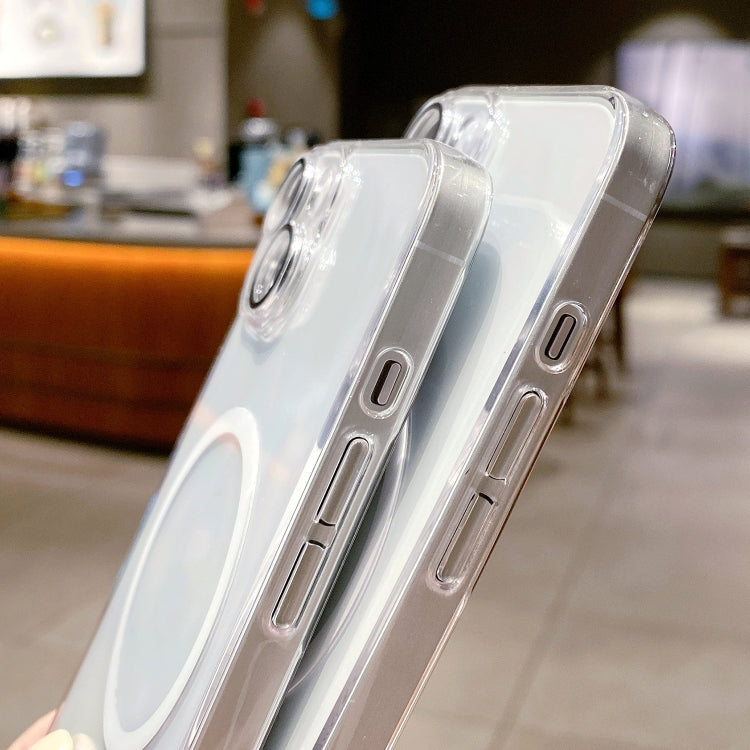 MagSafe PC Transparent Phone Case with Dust Net, For iPhone 14, For iPhone 14 Plus, For iPhone 14 Pro, For iPhone 14 Pro Max, For iPhone 13, For iPhone 13 Pro, For iPhone 13 Pro Max, For iPhone 12, For iPhone 12 Pro, For iPhone 12 Pro Max, For iPhone 1...