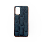 Nano Electroplate Mahjong Texture Leather Phone Case – Leather, For Samsung Galaxy A33 5G, For Samsung Galaxy A53 5G, For Samsung Galaxy A73 5G, For Samsung Galaxy Z Flip4, For Samsung Galaxy Z Fold4 For Samsung Galaxy A33 5G Blue