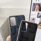 Nano Electroplate Mahjong Texture Leather Phone Case – Leather, For Samsung Galaxy A33 5G, For Samsung Galaxy A53 5G, For Samsung Galaxy A73 5G, For Samsung Galaxy Z Flip4, For Samsung Galaxy Z Fold4
