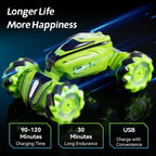 JJR/C Q110 2.4G Remote Control Stunt Climbing Drift Twist Car, JJR/C Q110(Blue), JJR/C Q110(Green)