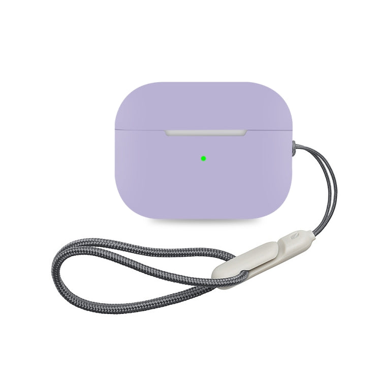For AirPods Pro 2 Earphone Silicone Protective Case – Durable Build, Easy to Use Light Purple