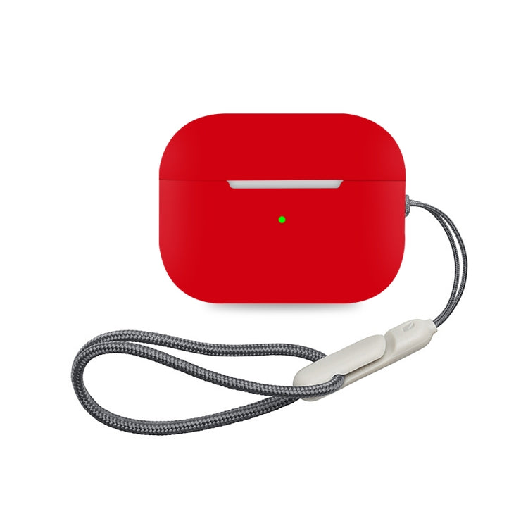 For AirPods Pro 2 Earphone Silicone Protective Case – Durable Build, Easy to Use Red