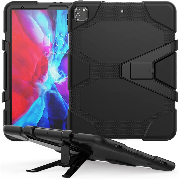 Protective Case – 12.9" Screen, Shockproof For iPad Pro 12.9 inch (2020) Black