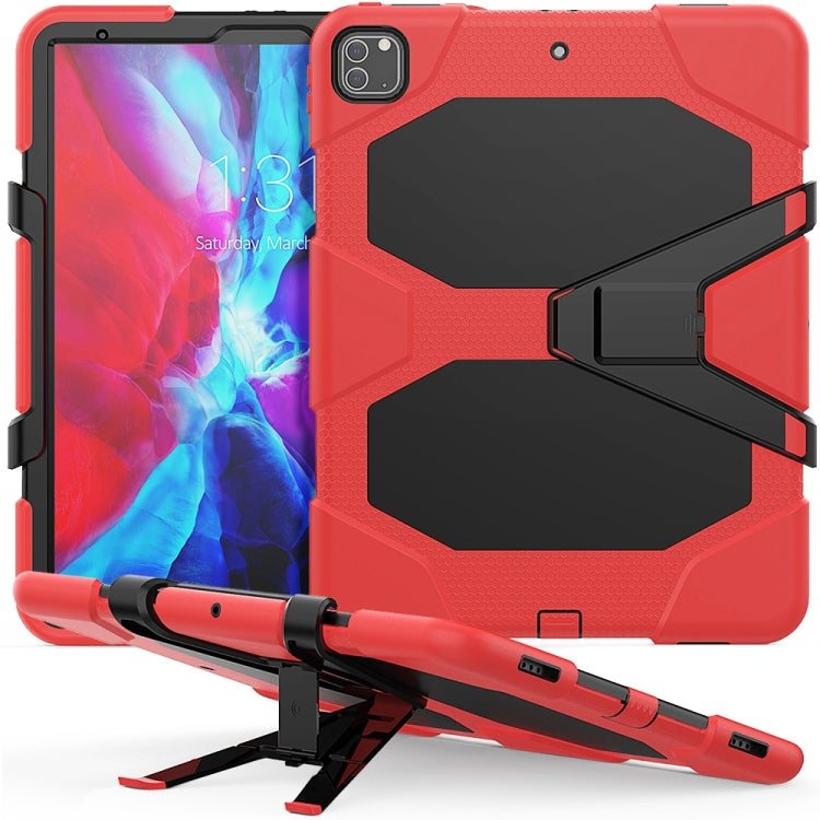 Protective Case – 12.9" Screen, Shockproof For iPad Pro 12.9 inch (2020) Red