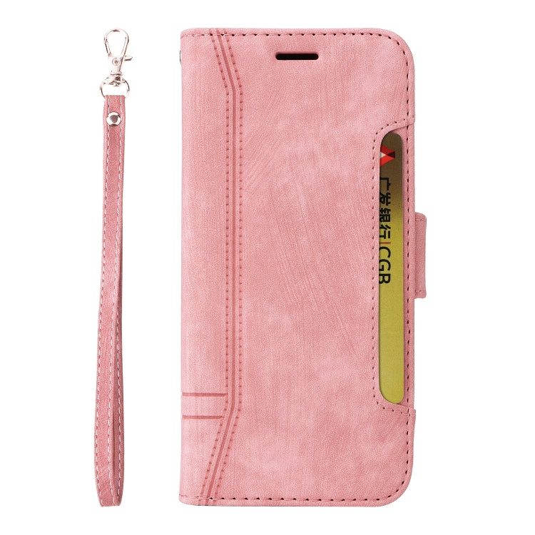 BETOPNICE Dual-side Buckle Leather Phone Case – Wear-resistant, Card Slot, Kickstand, For Samsung Galaxy A14 5G, For Honor X8 5G / X6, For Samsung Galaxy S23 5G, For OPPO A17