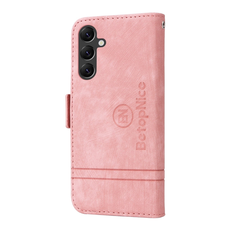 BETOPNICE Dual-side Buckle Leather Phone Case – Wear-resistant, Card Slot, Kickstand, For Samsung Galaxy A14 5G, For Honor X8 5G / X6, For Samsung Galaxy S23 5G, For OPPO A17