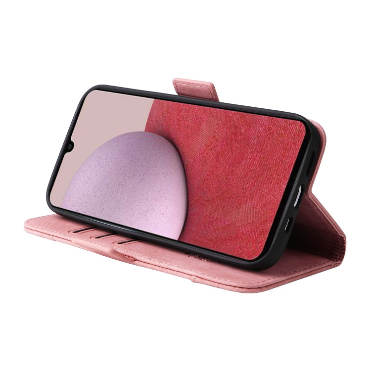 BETOPNICE Dual-side Buckle Leather Phone Case – Wear-resistant, Card Slot, Kickstand, For Samsung Galaxy A14 5G, For Honor X8 5G / X6, For Samsung Galaxy S23 5G, For OPPO A17