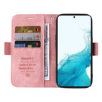 BETOPNICE Dual-side Buckle Leather Phone Case – Wear-resistant, Card Slot, Kickstand, For Samsung Galaxy S23+ 5G, For Samsung Galaxy S23 Ultra 5G
