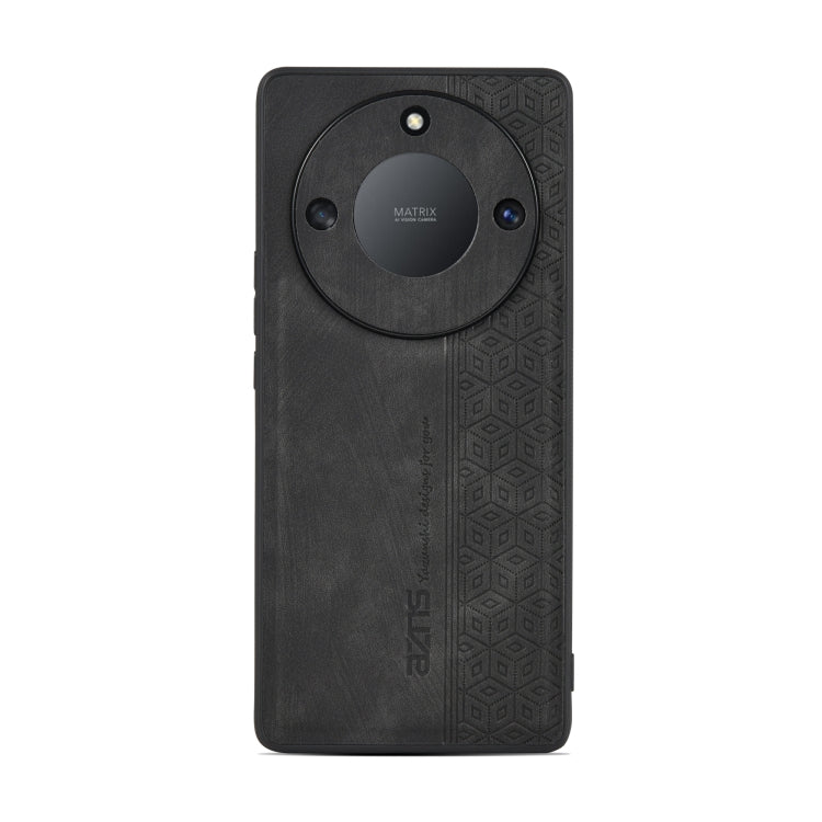 AZNS 3D Embossed Skin Feel Phone Case – Leather, TPU, For Honor X40