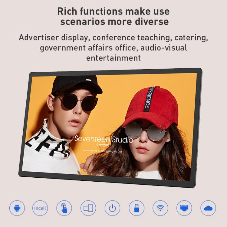 WF3285T 32 inch IPS Display Advertising Machine Android 13, RK3588S2 4GB+64GB – Bluetooth