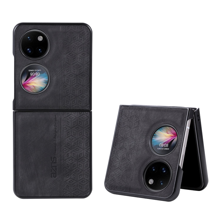 AZNS 3D Embossed Skin Feel Phone Case – Leather, TPU, For Huawei Pocket S / P50 Pocket, For Samsung Galaxy S20 FE / S20 Lite