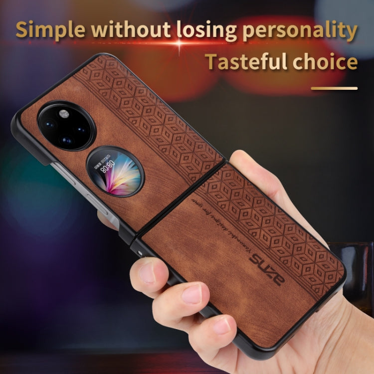AZNS 3D Embossed Skin Feel Phone Case – Leather, TPU, For Huawei Pocket S / P50 Pocket, For Samsung Galaxy S20 FE / S20 Lite