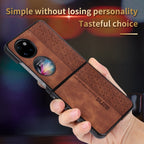 AZNS 3D Embossed Skin Feel Phone Case – Leather, TPU, For Huawei Pocket S / P50 Pocket, For Samsung Galaxy S20 FE / S20 Lite