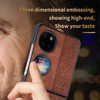 AZNS 3D Embossed Skin Feel Phone Case – Leather, TPU, For Huawei Pocket S / P50 Pocket, For Samsung Galaxy S20 FE / S20 Lite