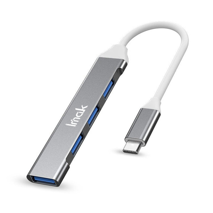 4 in 1 Multifunctional Docking Station HUB, USB, USB-C / Type-C – Durable Build, Easy to Use USB-C Type-C Grey