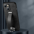 SULADA Cool Series PC + Leather Texture Skin Feel Phone Case, For iPhone 14, For iPhone 14 Plus, For iPhone 14 Pro, For iPhone 14 Pro Max For iPhone 14 Black