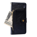 Zipper Bag Leather Phone Case – Lanyard, Card Slot, Leather, For Motorola Moto E32 India/E22s 4G Global, For OPPO A17, For OPPO K10x 5G, For Realme C33 4G, For vivo V25 5G/V25e 5G/X80 Lite, For vivo Y16 4G/Y02s 4G