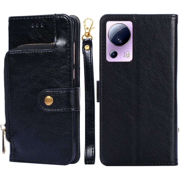 Zipper Bag Leather Phone Case, For vivo Y55 4G, For Samsung Galaxy A04s, For Xiaomi Civi 2 5G, For Xiaomi Poco M5 4G