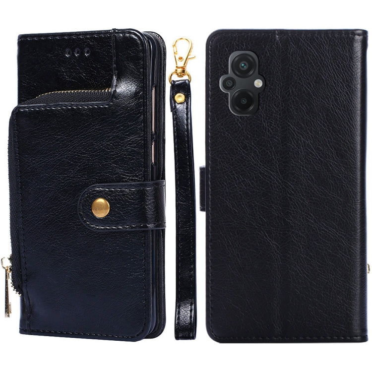 Zipper Bag Leather Phone Case, For vivo Y55 4G, For Samsung Galaxy A04s, For Xiaomi Civi 2 5G, For Xiaomi Poco M5 4G