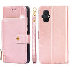 Zipper Bag Leather Phone Case, For vivo Y55 4G, For Samsung Galaxy A04s, For Xiaomi Civi 2 5G, For Xiaomi Poco M5 4G
