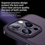 Metal Frame + Nano Glass + TPU Phone Case – TPU, For iPhone 14 Pro Max
