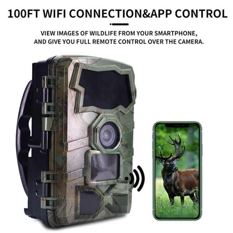 H888WIFI 4K Resolution 2.4 inch TFT Screen WIFI Hunting Trail Camera, H888WIFI