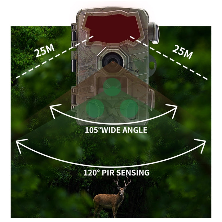 H888WIFI 4K Resolution 2.4 inch TFT Screen WIFI Hunting Trail Camera, H888WIFI
