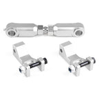 For Yamaha Raptor YFM350 660R 700 ATV Front and Rear Lowering Kit, For Yamaha Raptor YFM350 (Silver), For Yamaha Raptor YFM350 (Black), For Yamaha Raptor YFM350 (Red), For Yamaha Raptor YFM350 (Blue) For Yamaha Raptor YFM350 (Silver) Silver