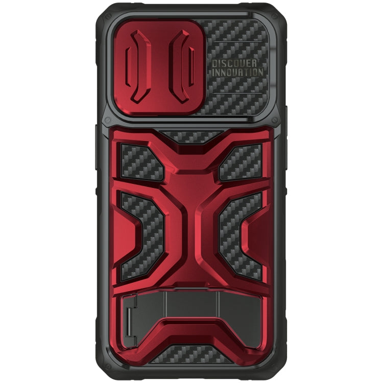 NILLKIN Sliding Camera Cover Design TPU + PC Magnetic Phone Case – Magnetic, TPU, For iPhone 14 Plus, For iPhone 14 Pro For iPhone 14 Pro Red
