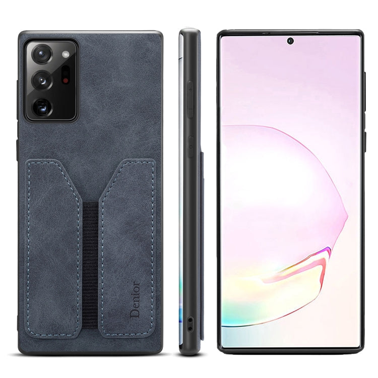 Denior DV Elastic Card PU Back Cover Phone Case – Shockproof, Card Slot, Leather, For Samsung Galaxy Note20, For Samsung Galaxy Note20 Ultra, For Samsung Galaxy S20, For Samsung Galaxy S20+, For Samsung Galaxy S20 Ultra, For Samsung Galaxy Note10 For Samsung Galaxy Note20 Ultra Grey