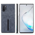 Denior DV Elastic Card PU Back Cover Phone Case, For Samsung Galaxy Note10+, For Samsung Galaxy S10+, For Samsung Galaxy S10 5G, For Samsung Galaxy Note9 For Samsung Galaxy Note10+ Grey