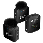 Yanmai GF525 2 in 1 Broadcast 2.4G Wireless Lavalier Microphone Mini Clip-on Mic with LED Display – Durable Build, Easy to Use
