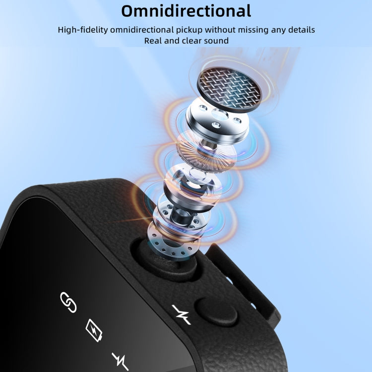 Yanmai GF525 2 in 1 Broadcast 2.4G Wireless Lavalier Microphone Mini Clip-on Mic with LED Display – Durable Build, Easy to Use
