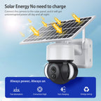 2.4G Wifi Solar Battery Powered? Floodlight PTZ? Camera with PIR Human Detection, ST-S518-2M-TY – Durable Build, Easy to Use