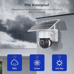 2.4G Wifi Solar Battery Powered? Floodlight PTZ? Camera with PIR Human Detection, ST-S518-2M-TY – Durable Build, Easy to Use