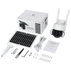 2.4G Wifi Solar Battery Powered? Floodlight PTZ? Camera with PIR Human Detection, ST-S518-2M-TY – Durable Build, Easy to Use