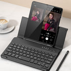 GKK Magnetic Folding Bluetooth Keyboard Leather Case with Pen – Magnetic, Leather, Bluetooth, For Samsung Galaxy Z Fold4