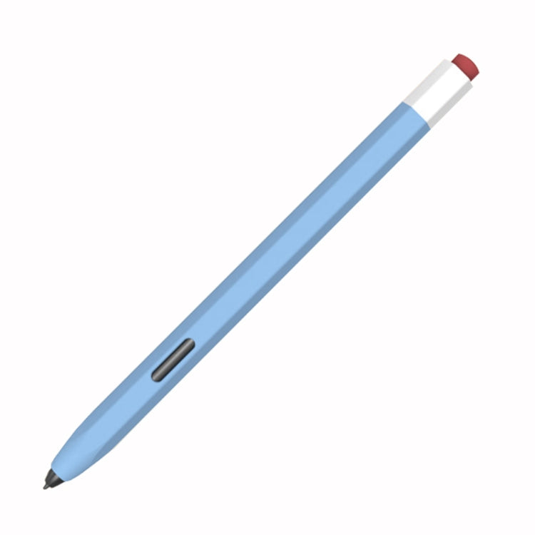 LOVE MEI Soft Silicone Gel Stylus Pen Protective Case – Magnetic, For Samsung Galaxy Tab S6 Lite P610/P615, For Samsung Galaxy Tab S7 / S7+ / S8 / S8+ For Samsung Galaxy Tab S6 Lite P610 P615 Blue