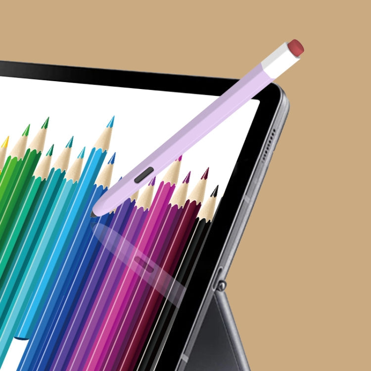 LOVE MEI Soft Silicone Gel Stylus Pen Protective Case – Magnetic, For Samsung Galaxy Tab S6 Lite P610/P615, For Samsung Galaxy Tab S7 / S7+ / S8 / S8+