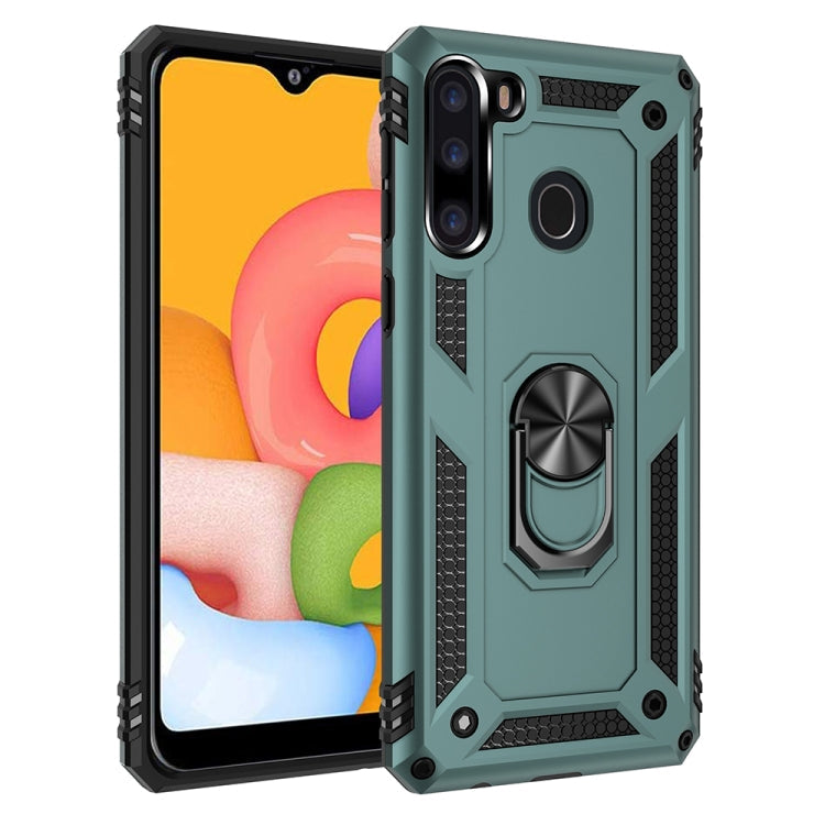 Protective Case – Shockproof (iPhone SE 2022) For Galaxy A21 Green