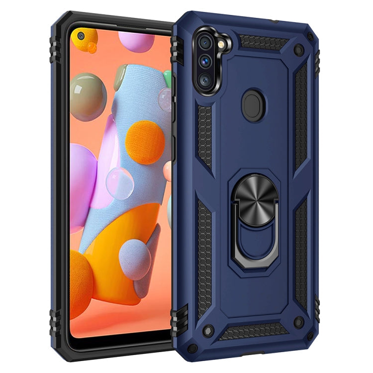 Protective Case – Shockproof (iPhone SE 2022) For Galaxy A11 EU Blue