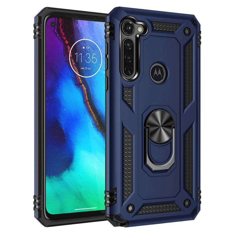 Protective Case – Shockproof (iPhone SE 2022) For Motorola Moto G Stylus Blue