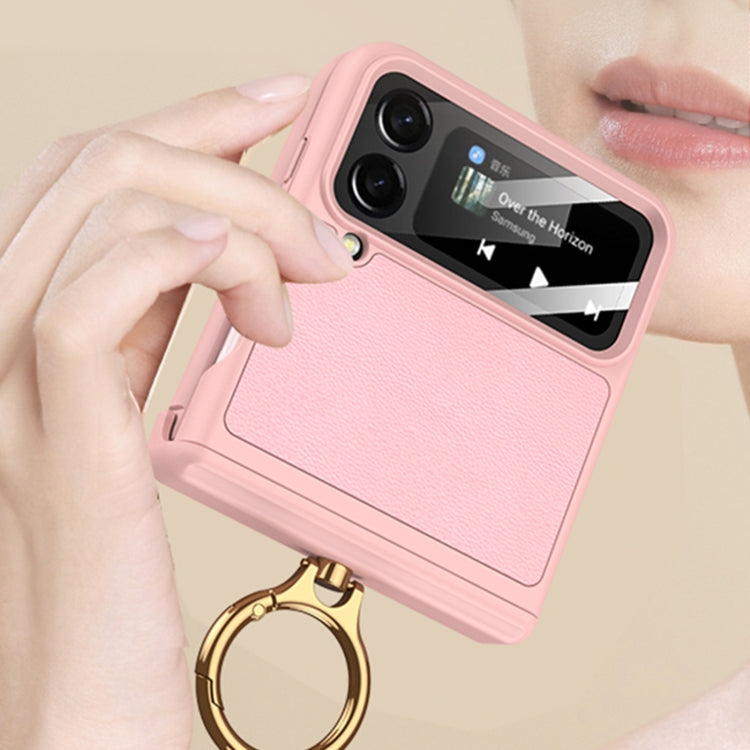 GKK Magnetic Fold Hinge Full Coverage Phone Case with Ring Holder – Ring Holder, Magnetic, For Samsung Galaxy Z Flip4