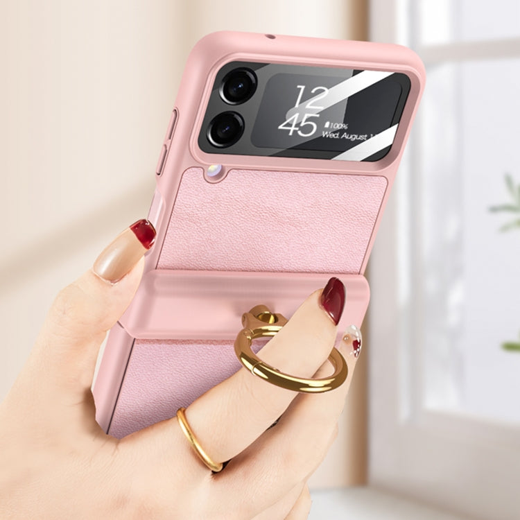 GKK Magnetic Fold Hinge Full Coverage Phone Case with Ring Holder – Ring Holder, Magnetic, For Samsung Galaxy Z Flip4