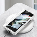 GKK Magnetic Fold Hinge Shockproof Phone Case with Wrist Strap, For Samsung Galaxy Z Fold3 5G